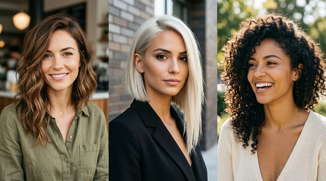 asymmetrical lob Hairstyles