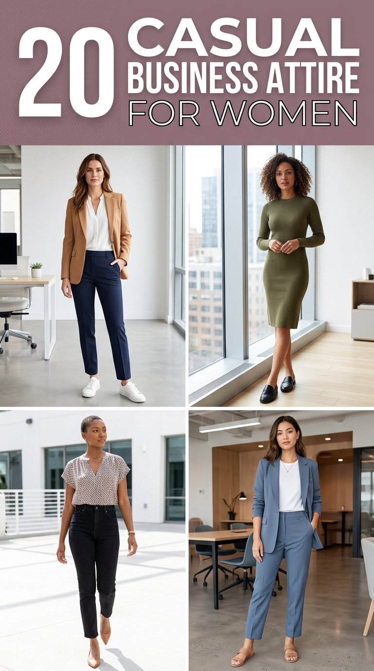 casual business attire for women