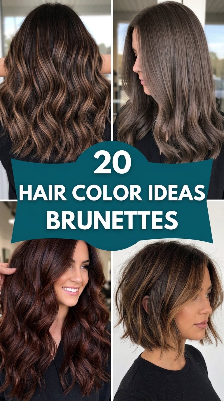 hair color ideas brunettes