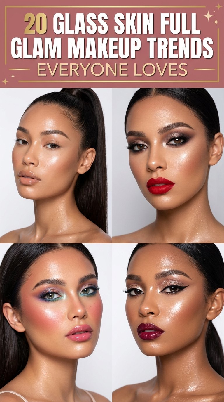 Glass Skin Makeup Trends