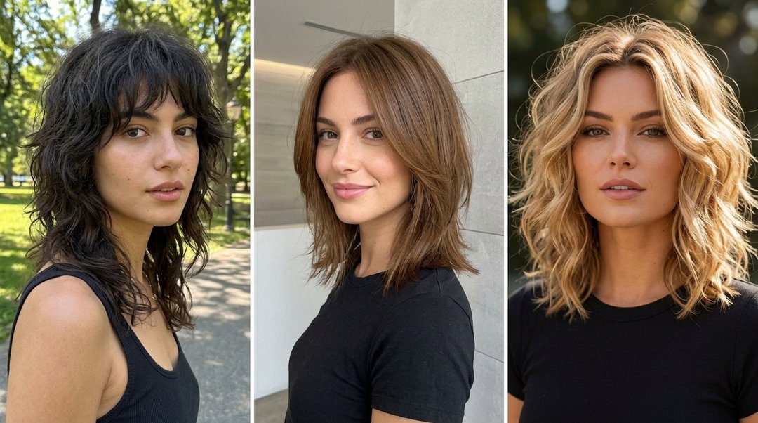 Shoulder Length Wolf hair Cut