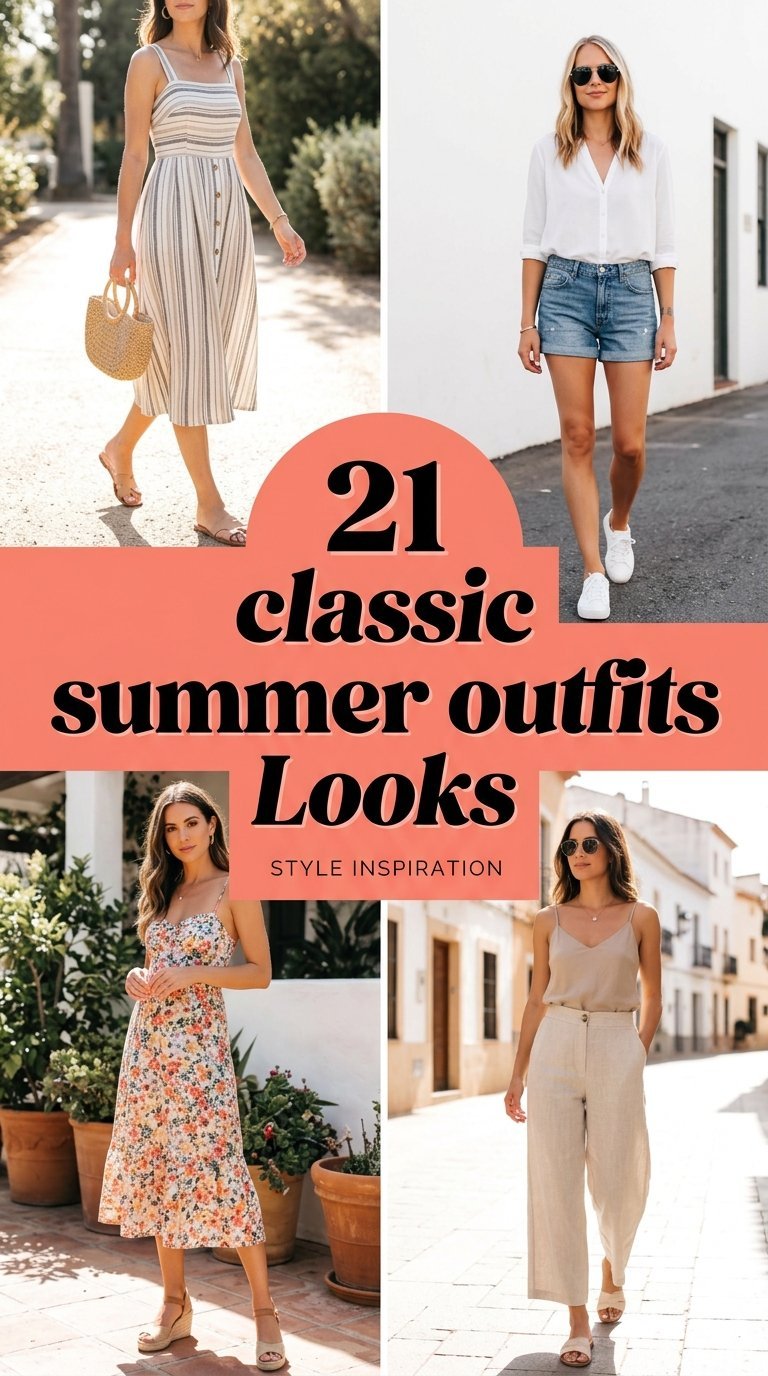 classic summer outfits Looks
