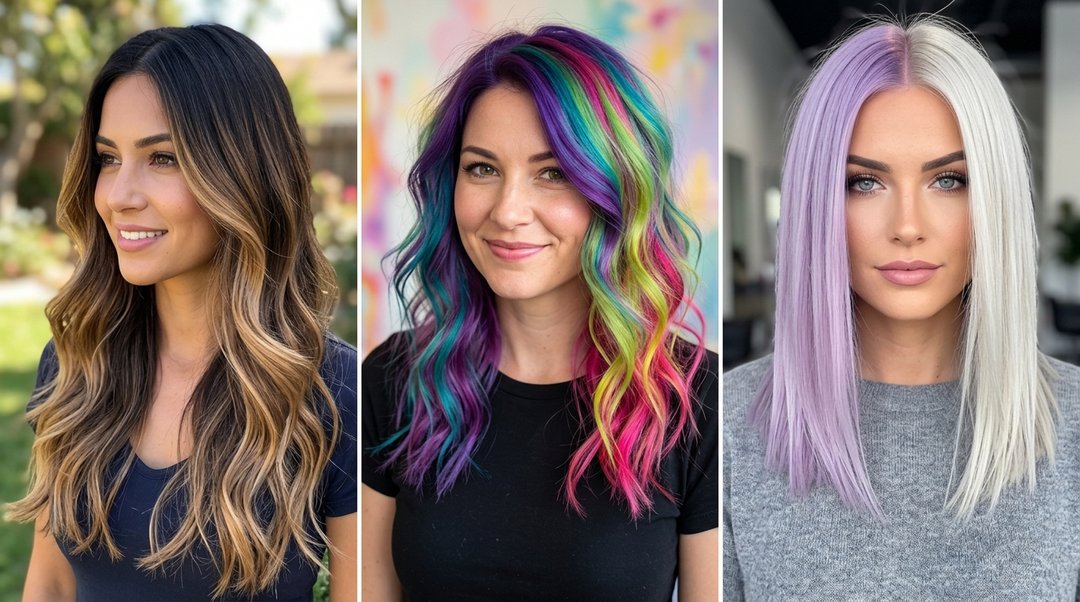 hair dye styles