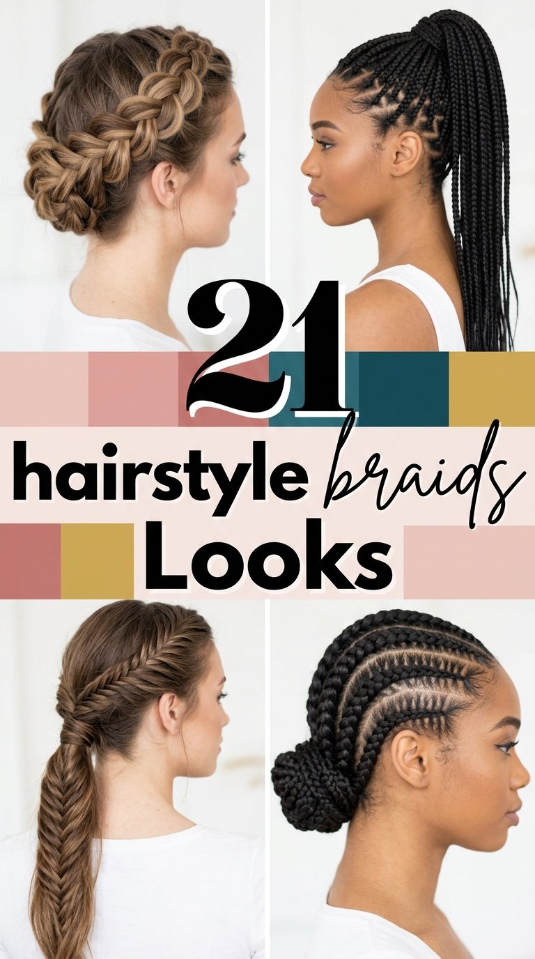 hairstyle braids Looks