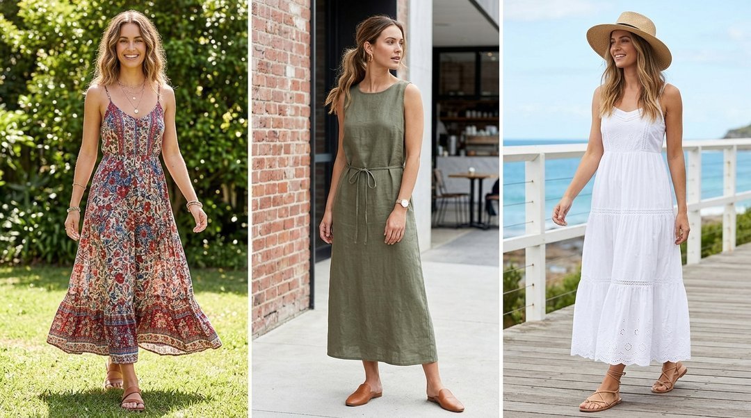 maxi casual Looks