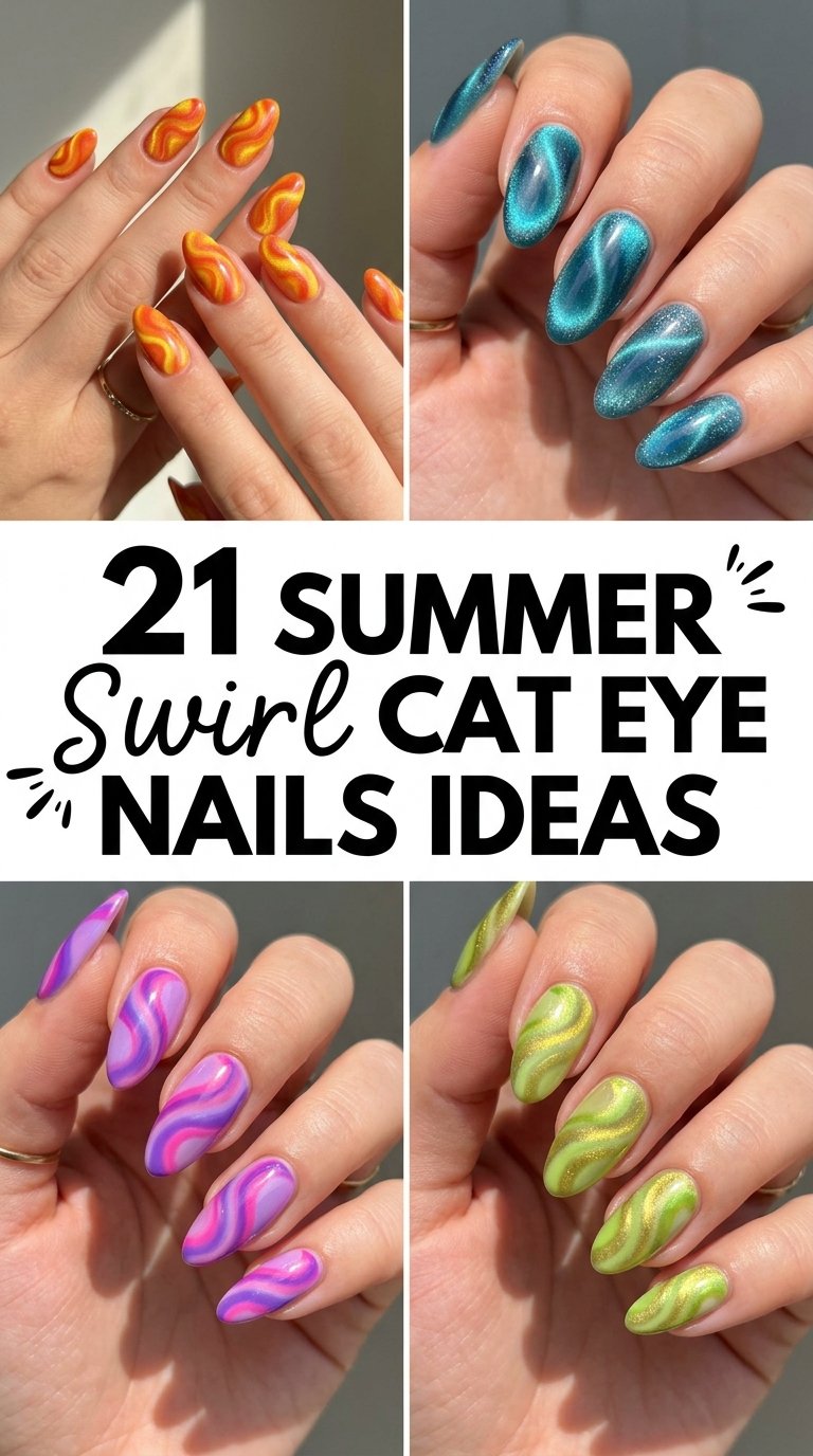 Summer Swirl Cat Eye