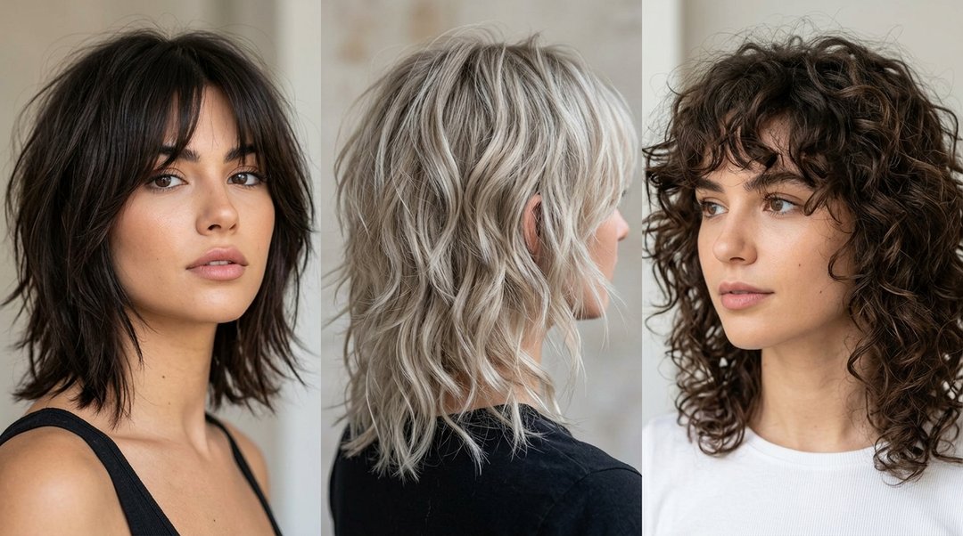 Wolf Cut Short Hair