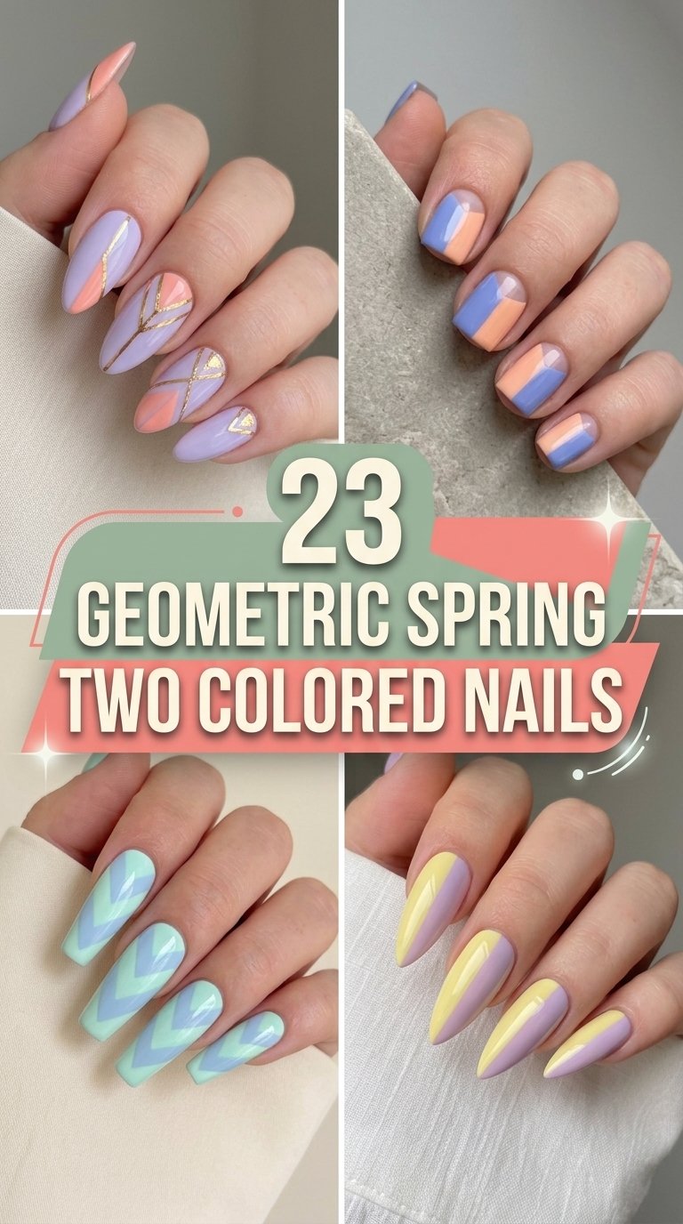 Geometric Spring Nails