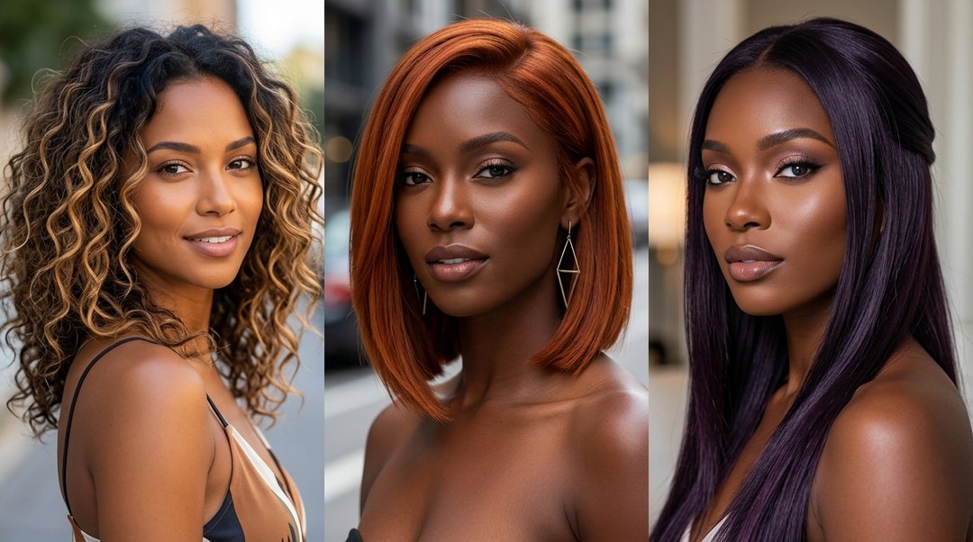 hair color for brown skin
