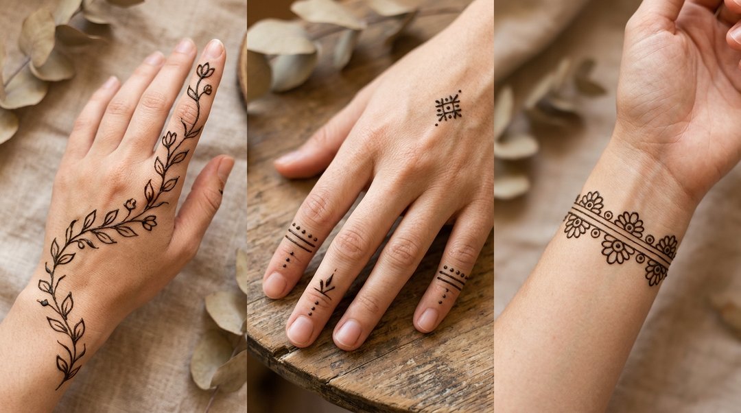 henna designs easy
