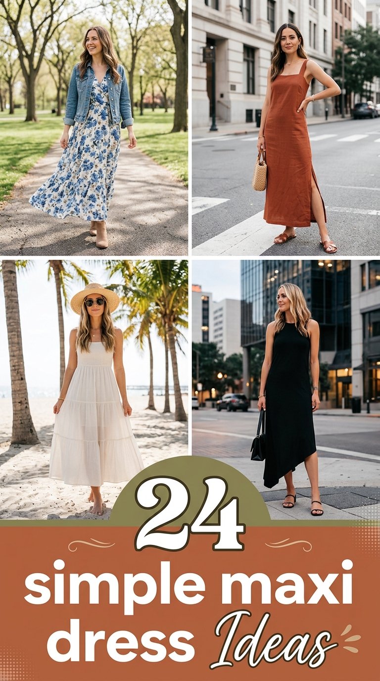 simple maxi dress Ideas
