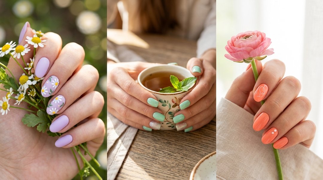 Fresh Spring Nail Colors & Designs
