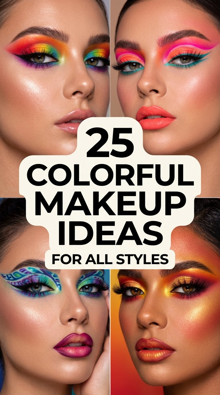 colorful makeup ideas