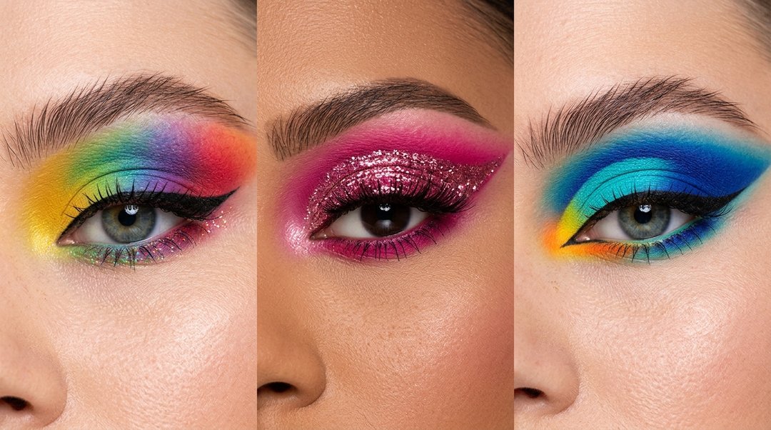 colorful eye makeup