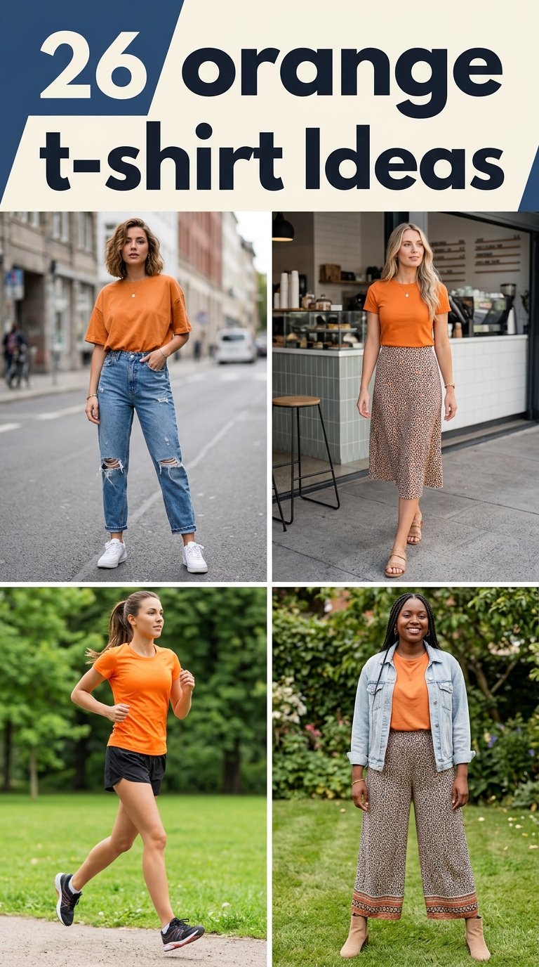 orange t shirt Ideas