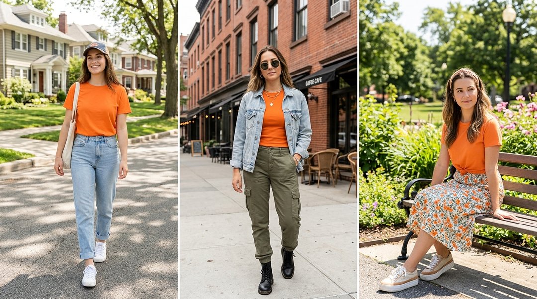 orange t shirt Ideas