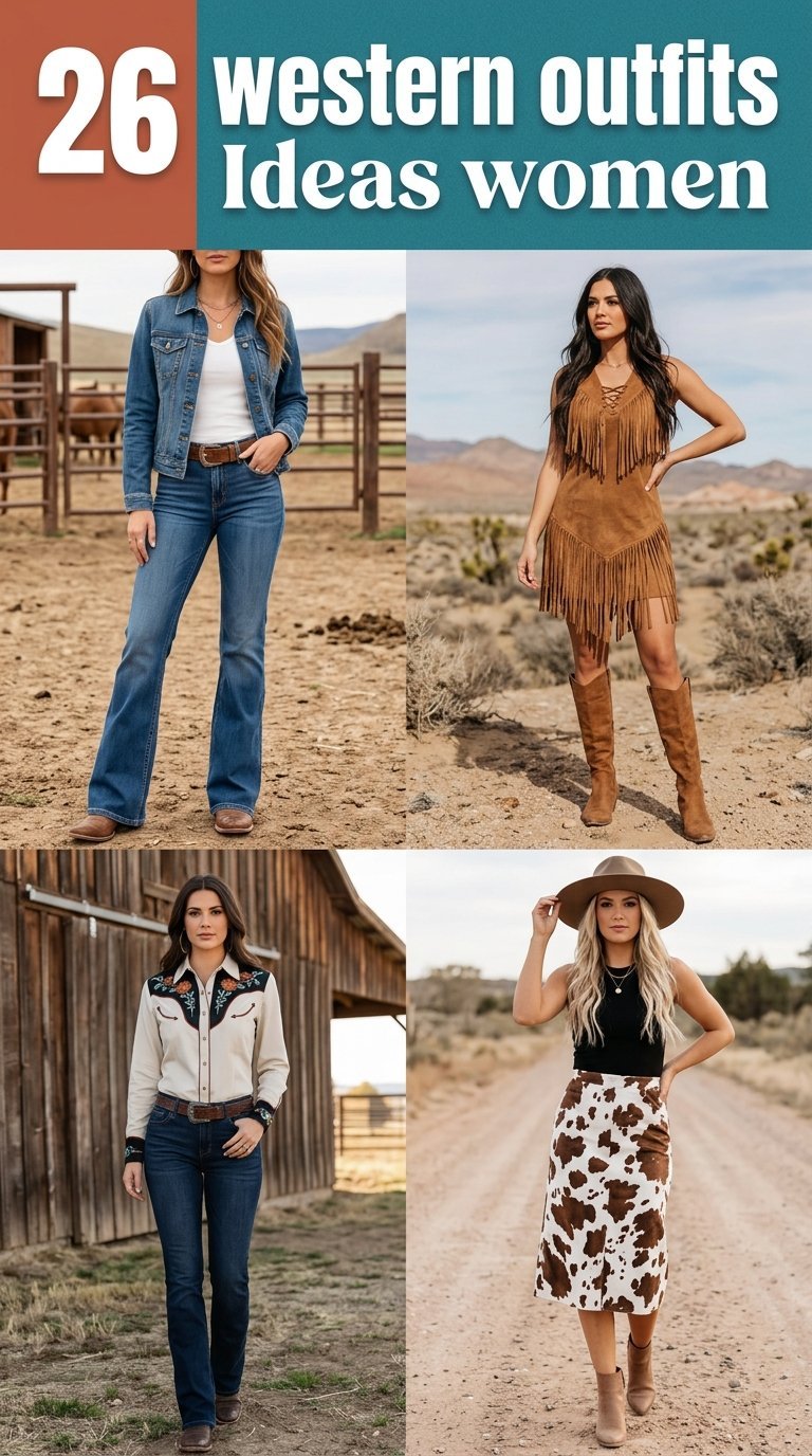 western outfits Ideas women