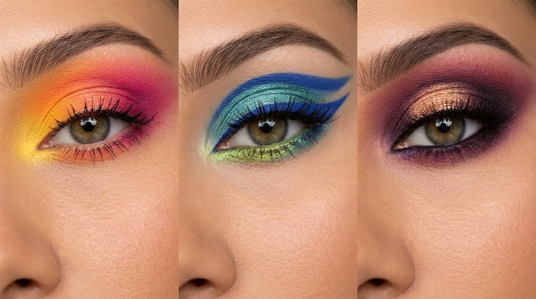 colorful eyeshadow looks