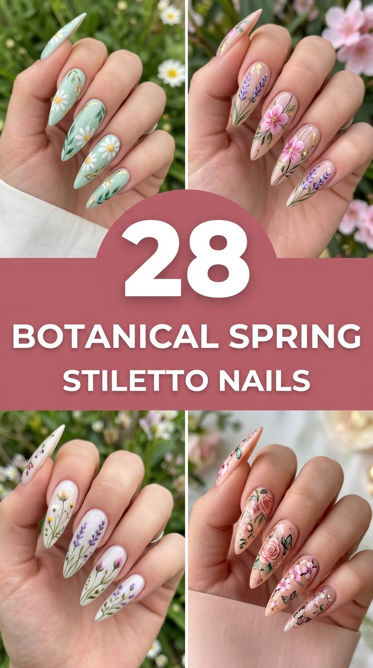 Botanical Spring Nails
