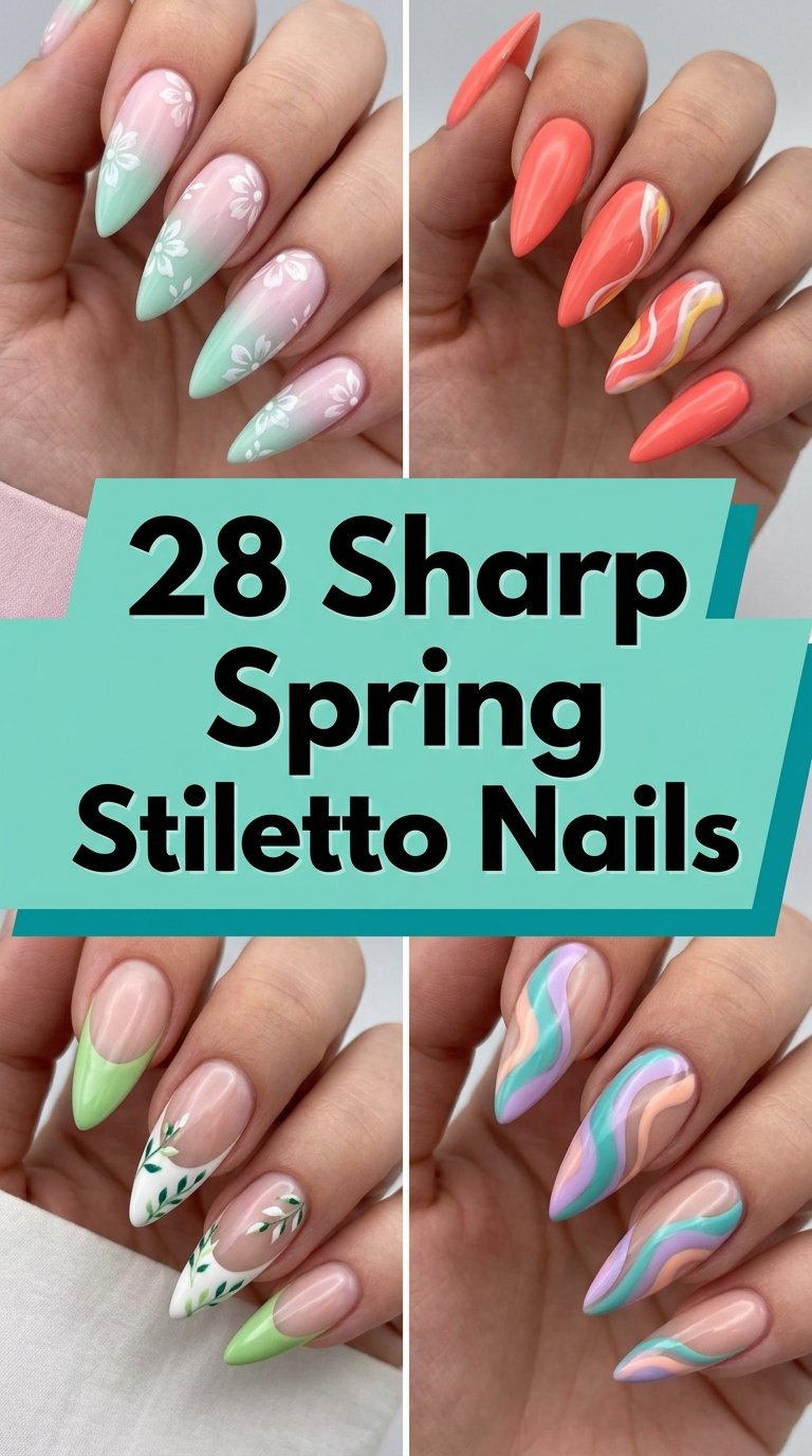 Sharp Spring Stiletto Nails