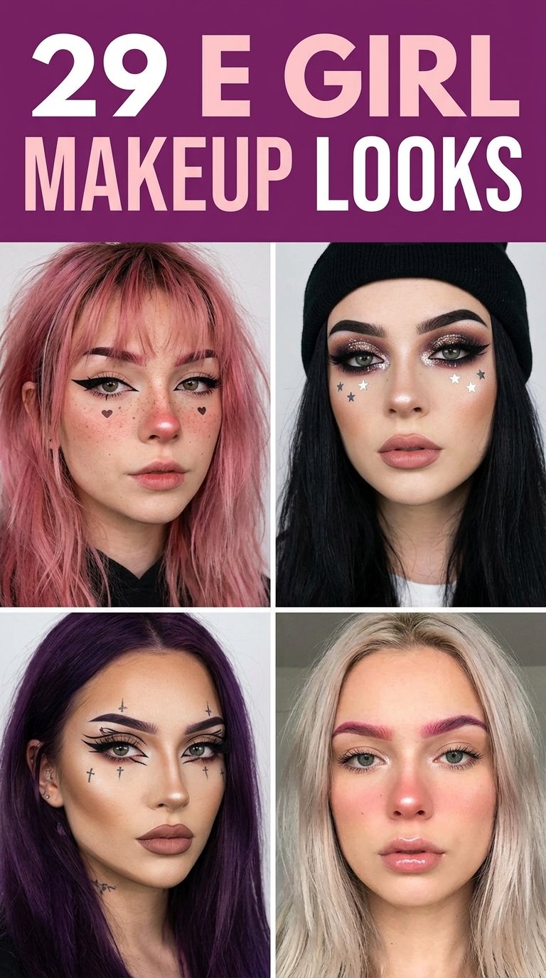 e girl makeup looks