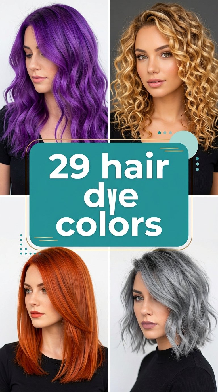 hair dye colors