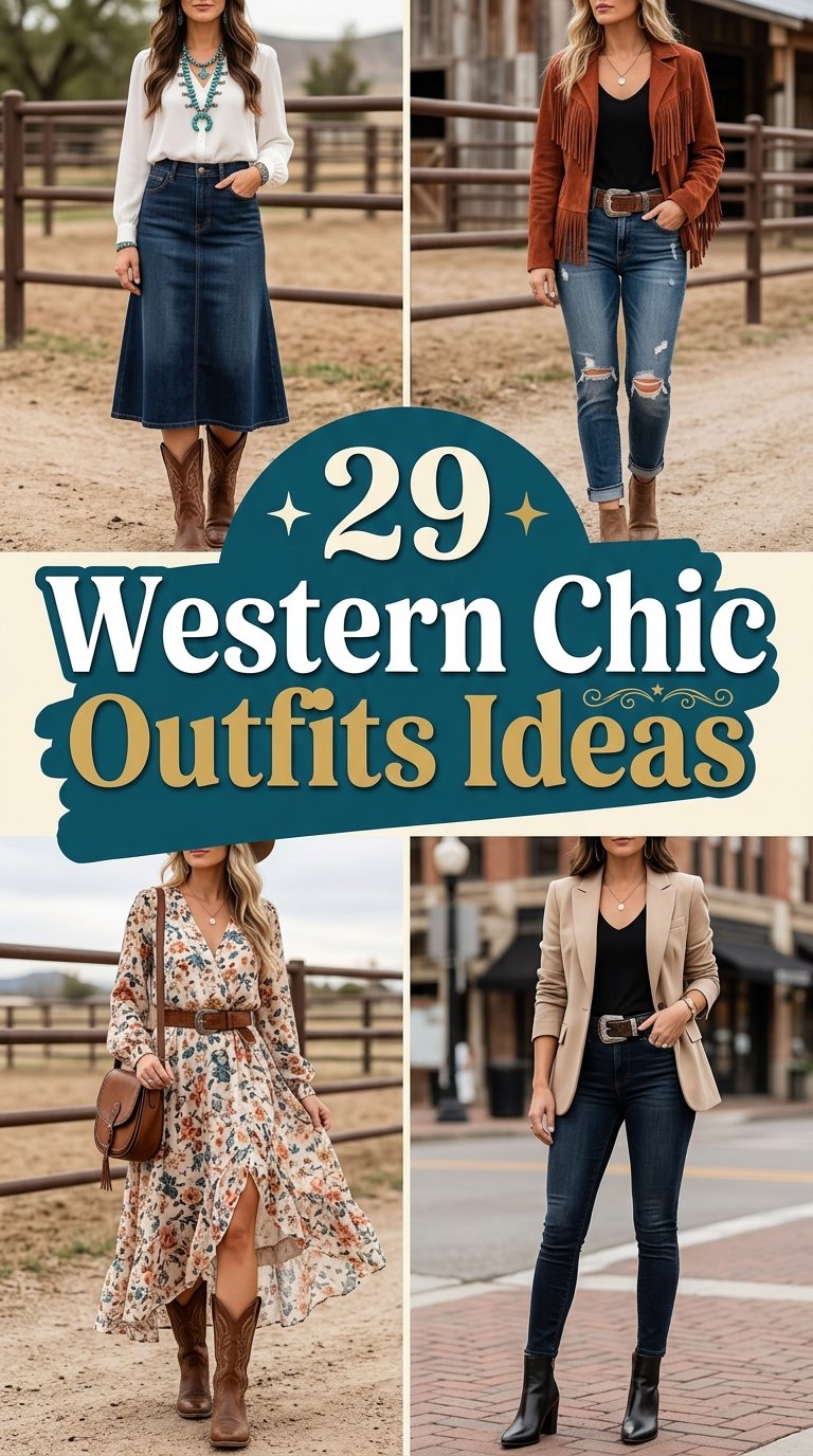western chic outfits ideas