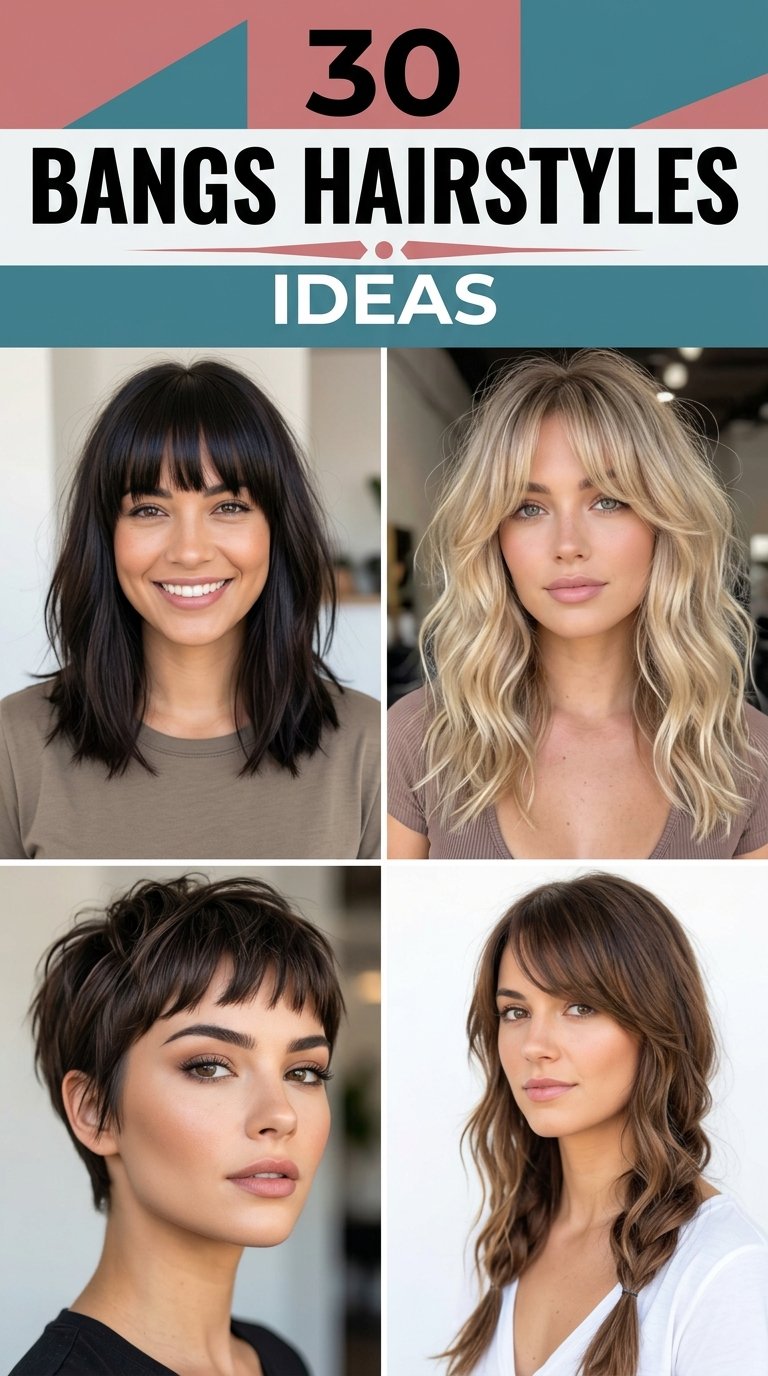 bangs hairstyles ideas