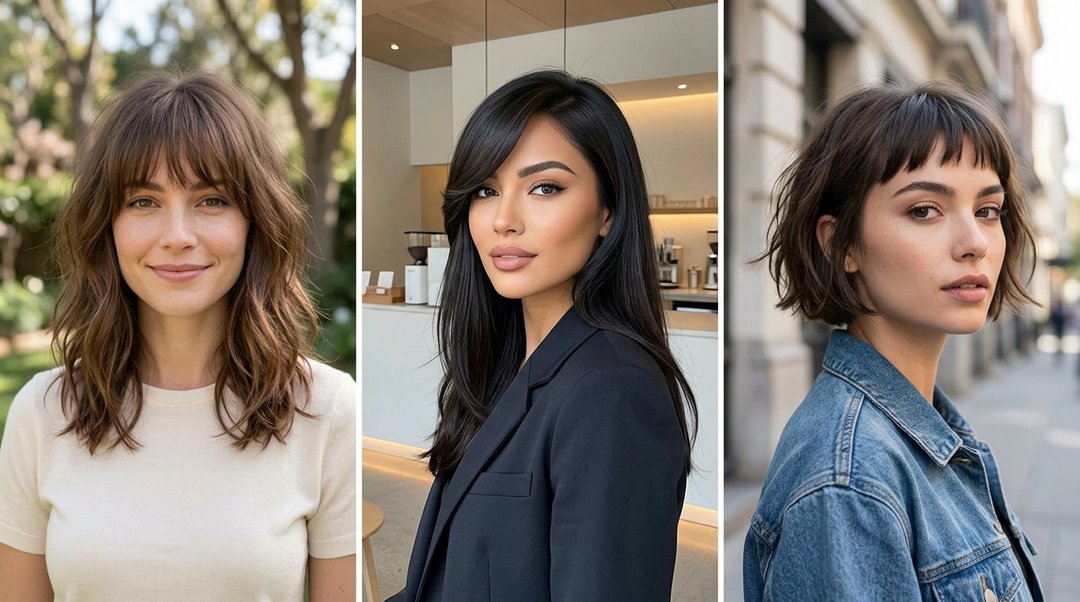 bangs hairstyles ideas