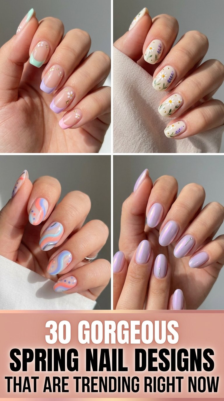Gorgeous Spring Nail Designs