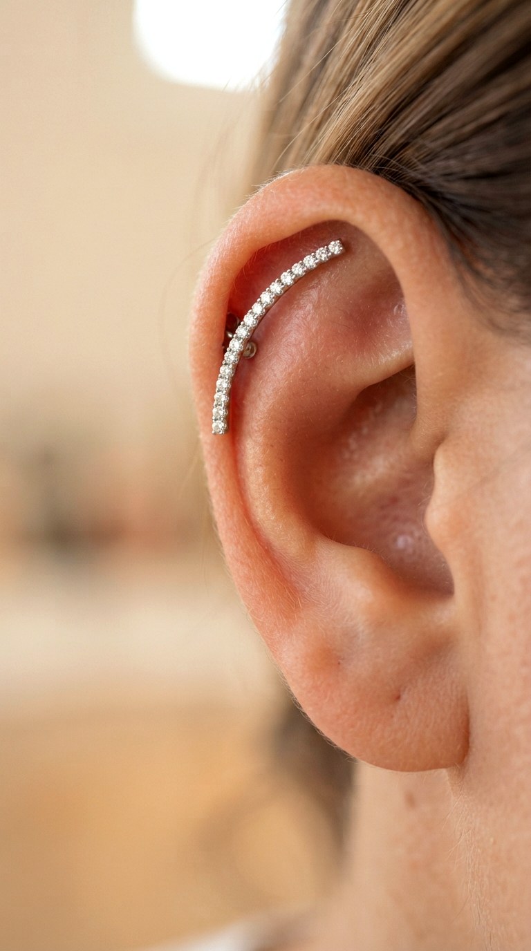 Ahighqualityimage - 24 diamond earring stack