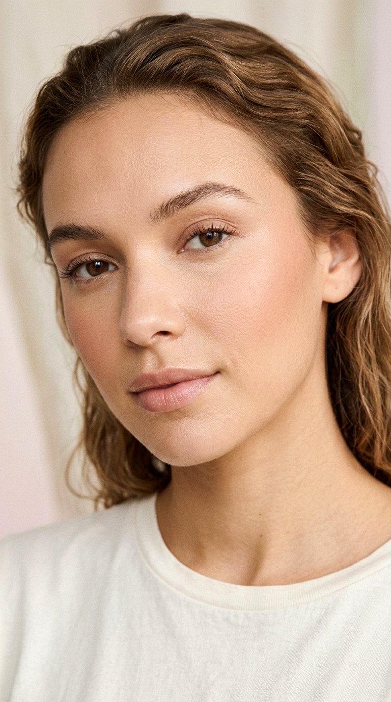 Airbrushed Nude Blush Tone - 28 Airbrushed Blush Makeup Trend