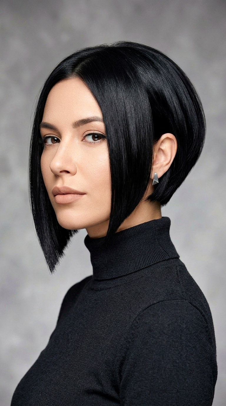 Asymmetrical Geometric Bob - 29 hairstyle ideas
