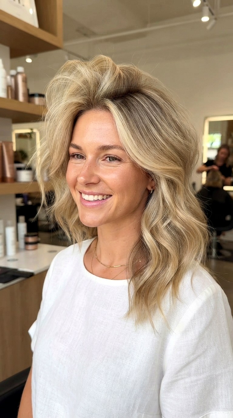 Asymmetrical Lob For Fine Hair Volume - 20 asymmetrical lob