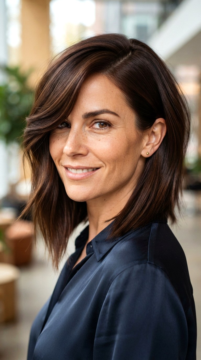 Asymmetrical Lob With A Deep Side Part - 20 asymmetrical lob