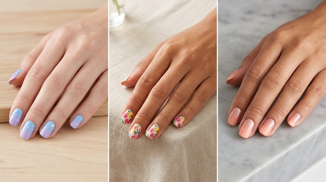 At Home Spring Color Street Nails