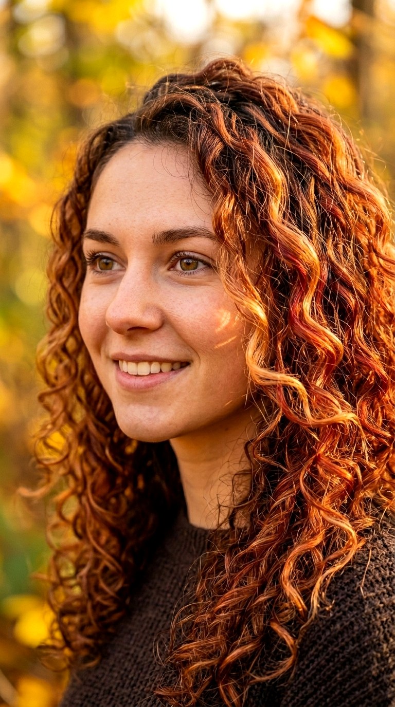 Auburn Spice Infusion - 20 hair color ideas for brunettes