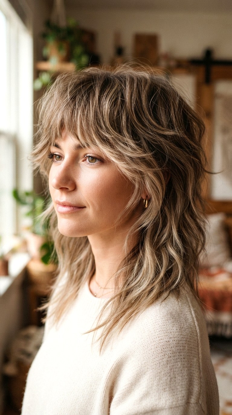 Baby Lights for Deep Dimension - 26 Wolf Cut for Thin Hair