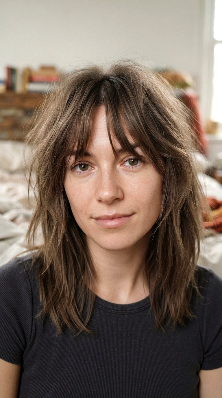 Bedhead Curtain Fringe - 30 bangs hairstyles