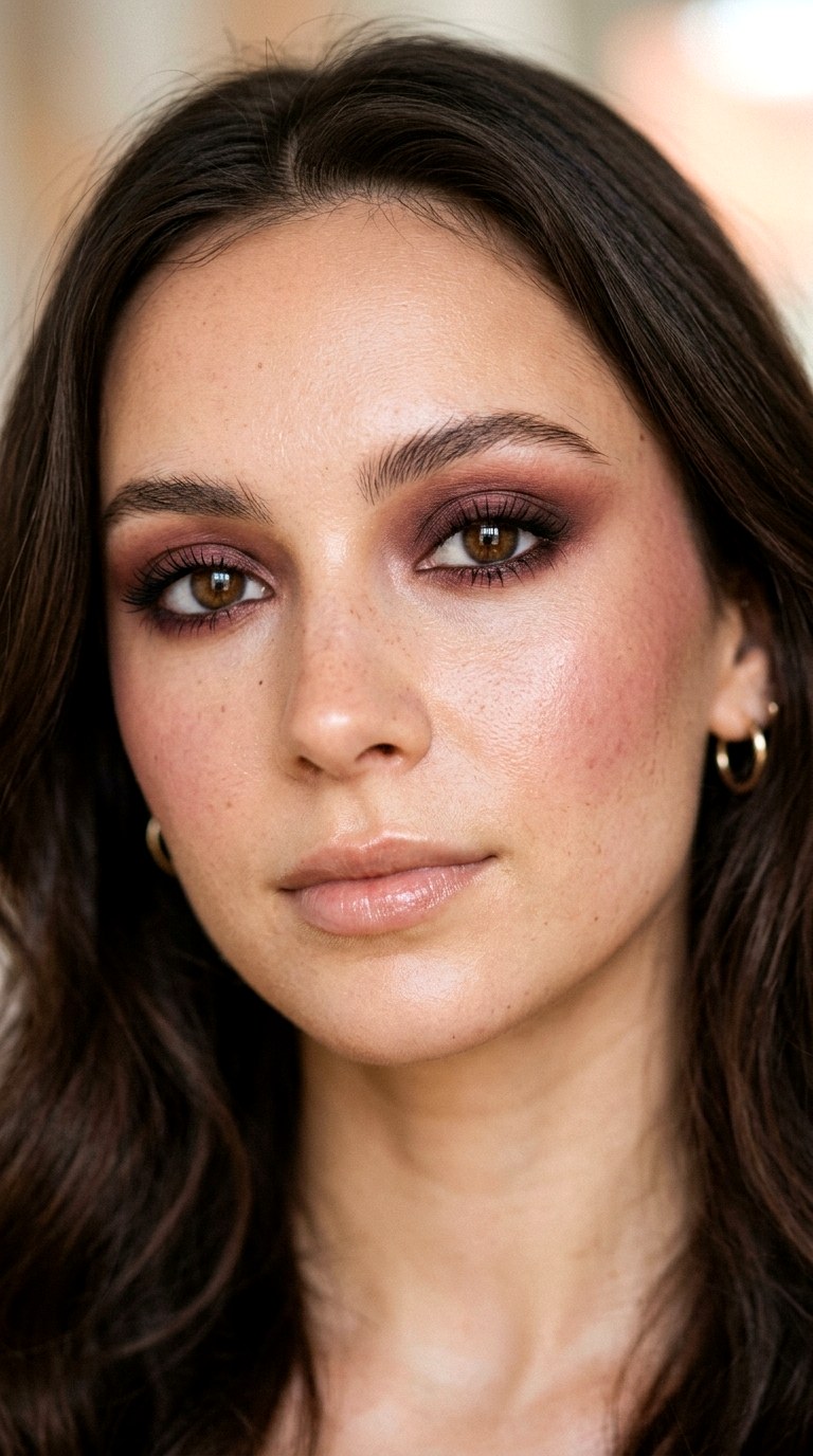 Berry Espresso Smoky Eyes - 21 Cherry Cola Spring Makeup