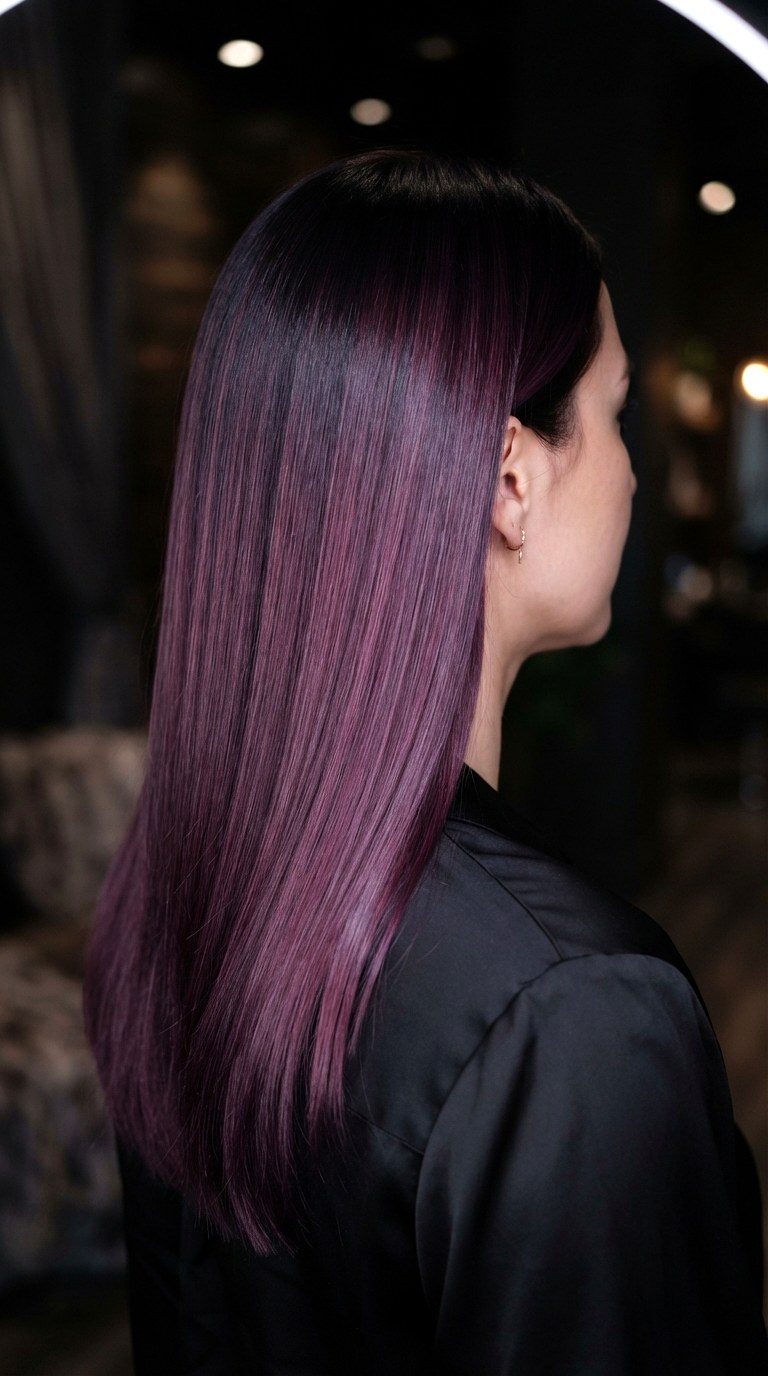 Blackberry Mauve Melt - 26 subtle dimensional brunette