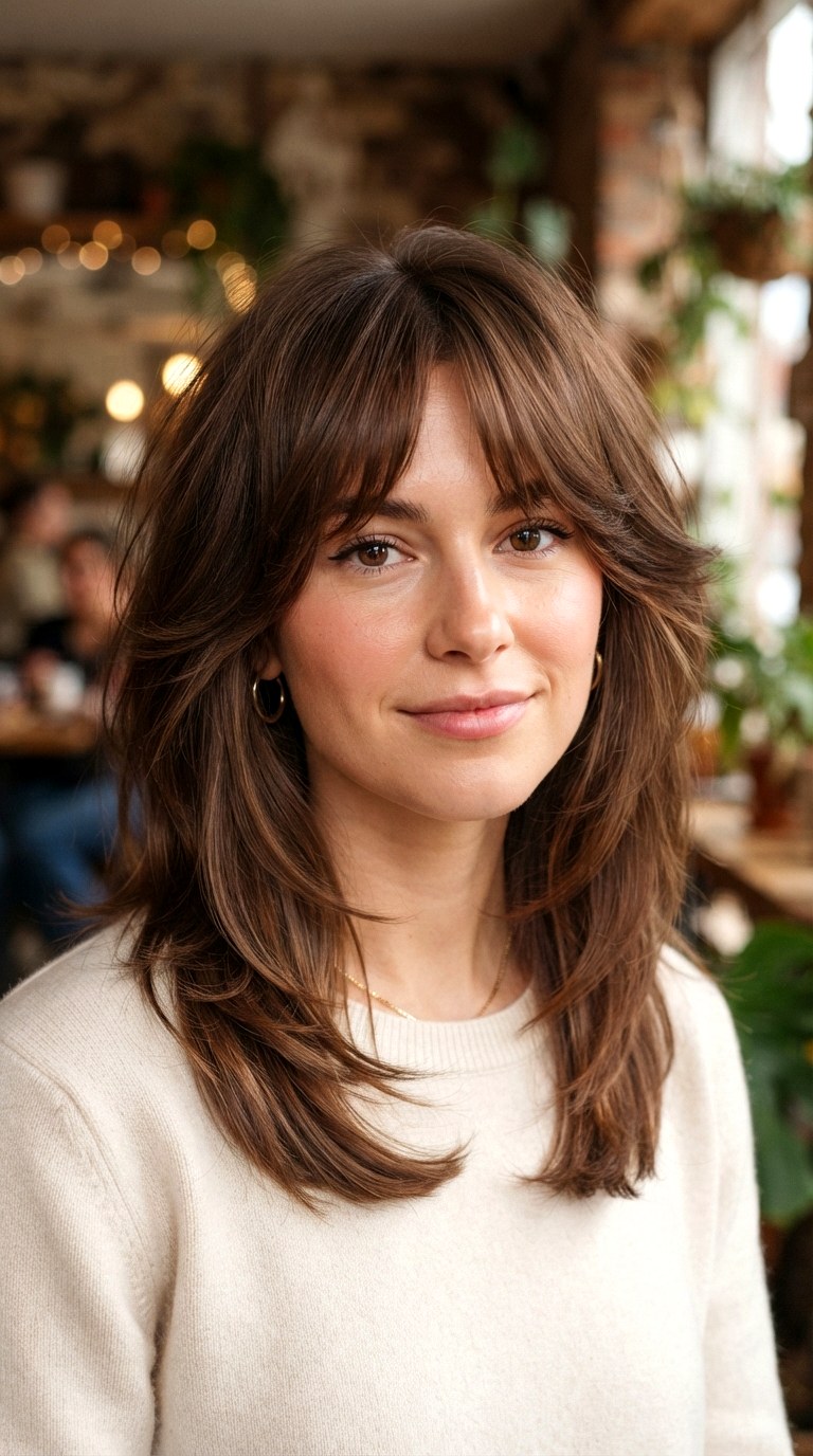 Blended Face Framing Wolf Cut - 24 Wolf Cut Hairstyles