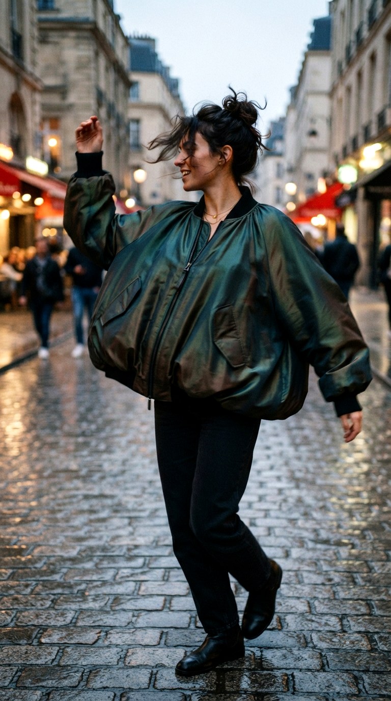 Blouson high collar jacket - 30 high collar jacket