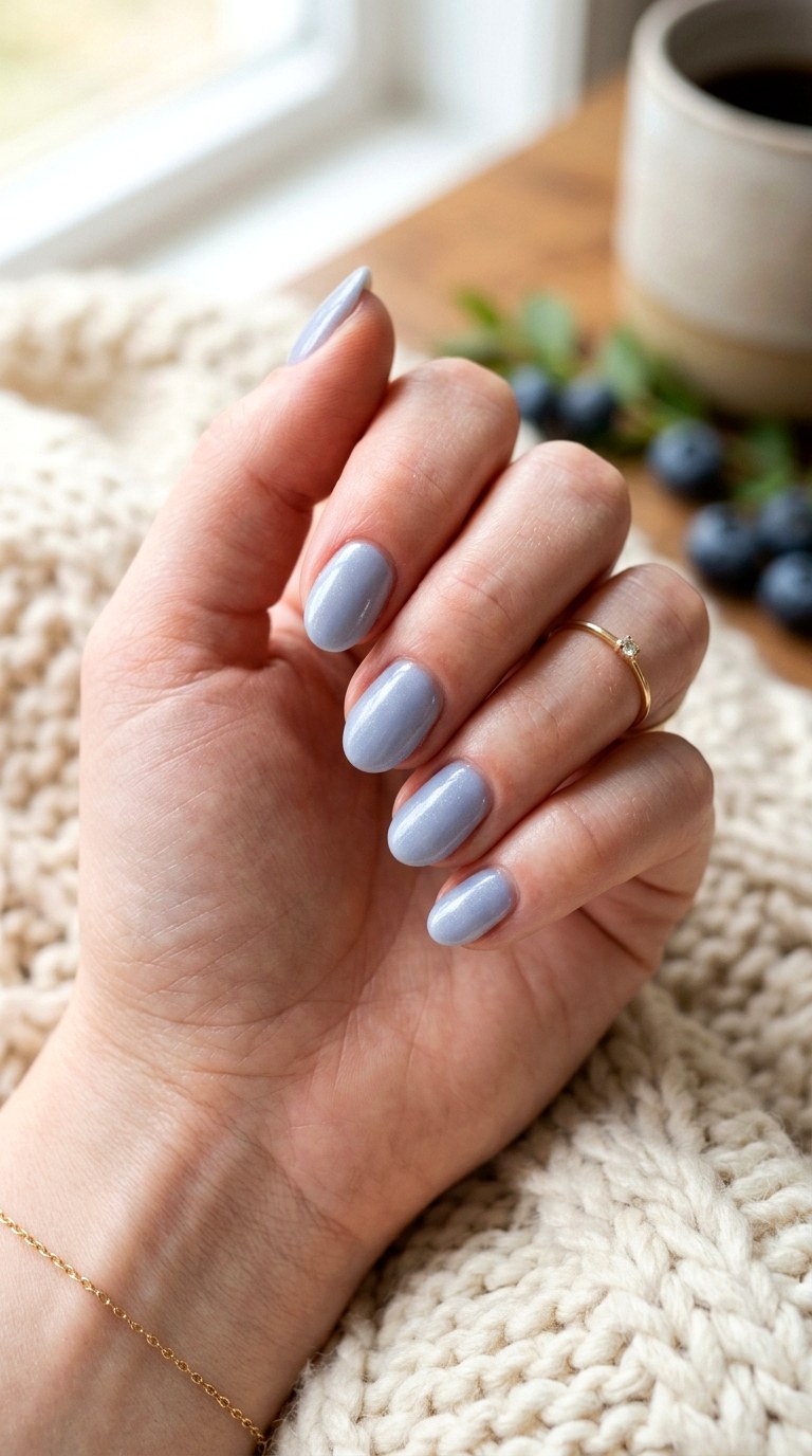 Blueberry Milk Glaze - 30 Vibrant Spring Color Street Nails