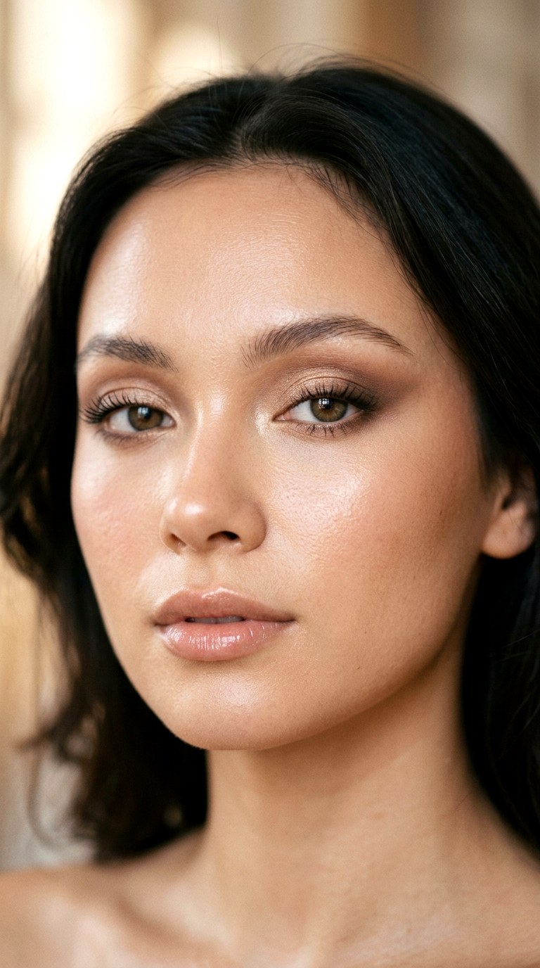 Blurred Soft Glam Eyeshadow - 20 Glass Skin Full Glam Makeup Trends Everyone Loves