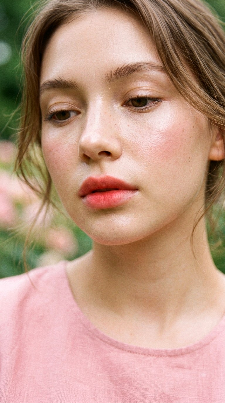 Blurred Tulip Lips - 20 Fresh Bloom Beauty Trend 2026
