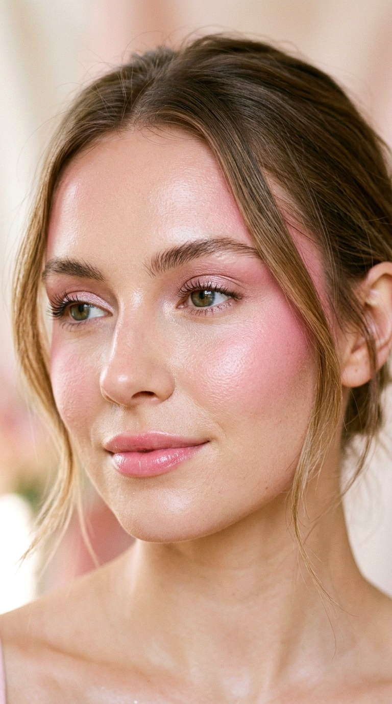 Blush Draping Trend Revival - 20 Cherry Blossom Glow Makeup