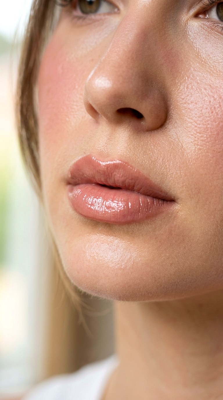 Blushed Nude Lip Makeup - 27 Viral Bold Pouty Lips Makeup Trends Taking Over 2026