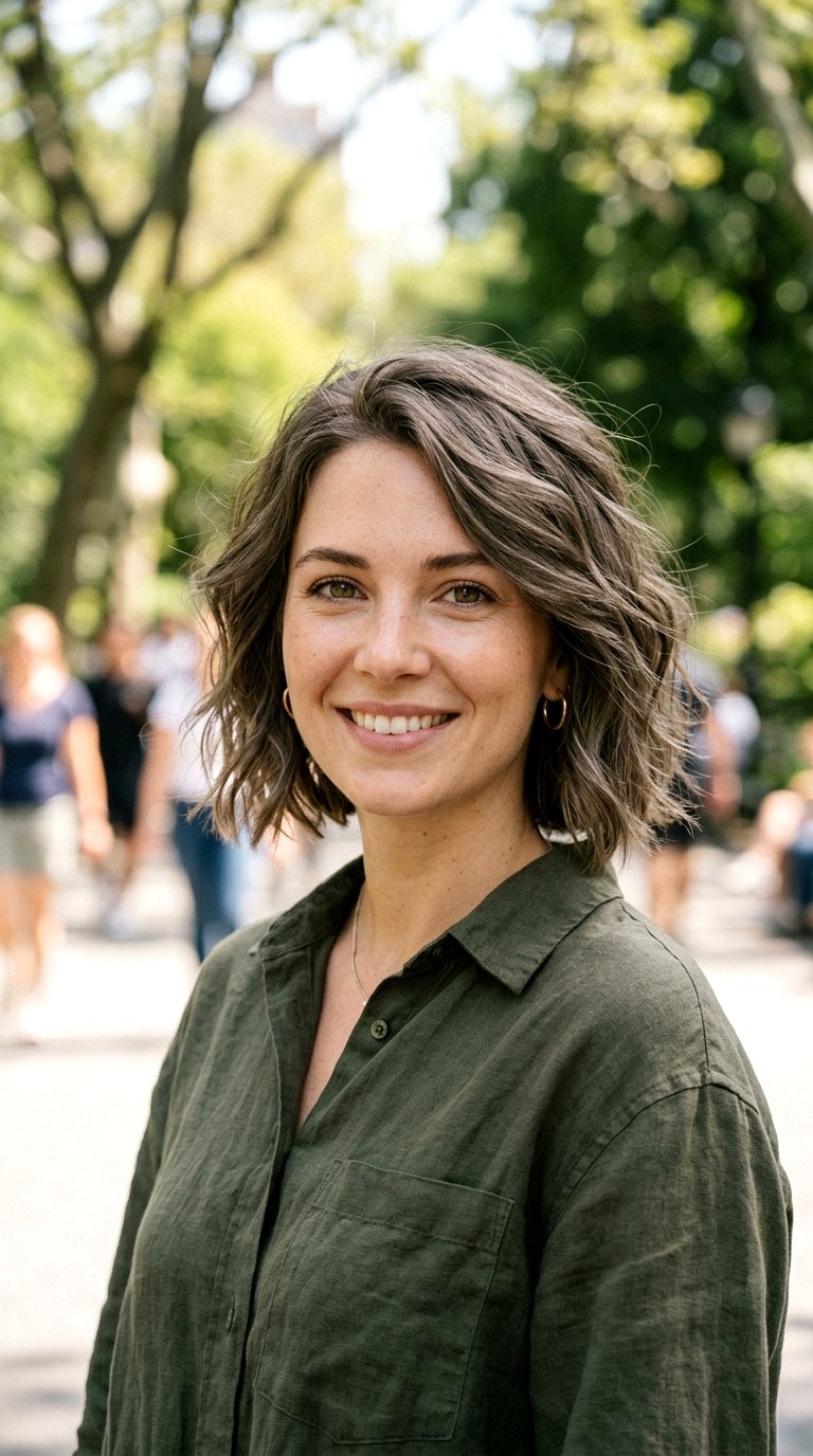 Boyfriend Bob with Sliced Ends - 29 hairstyle ideas