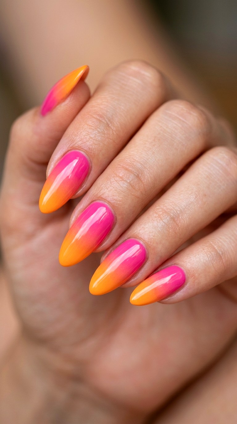 Bright Thermal Transition - 23 Bright Spring Multicolor Nails
